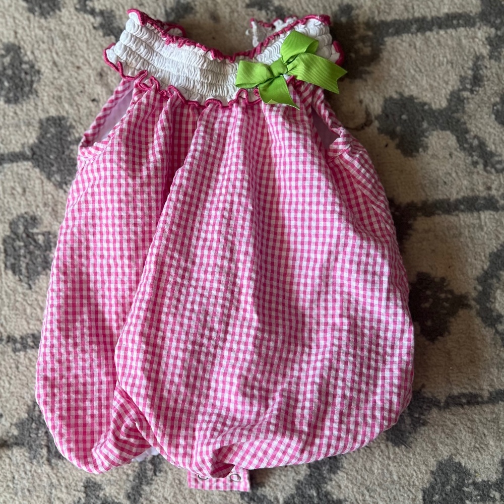 Rare Editions Bubble Romper size 9 M